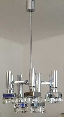 Chrome Ceiling Lamp, 1960s-LXP-1007314