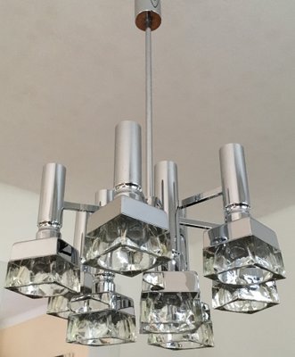 Chrome Ceiling Lamp, 1960s-LXP-1007314