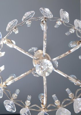 Chrome Ceiling Lamp attributed to Gaetano Sciolari, 1960s-JWI-1432102