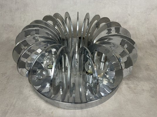 Chrome Ceiling Light, 1970s-SDV-1034646