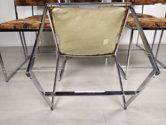 Chrome Chairs, 1970s, Set of 6-EAD-948889