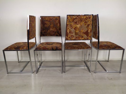 Chrome Chairs, 1970s, Set of 6-EAD-948889