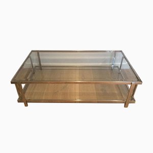 Chrome Coffee Table, 1970s-BA-658595