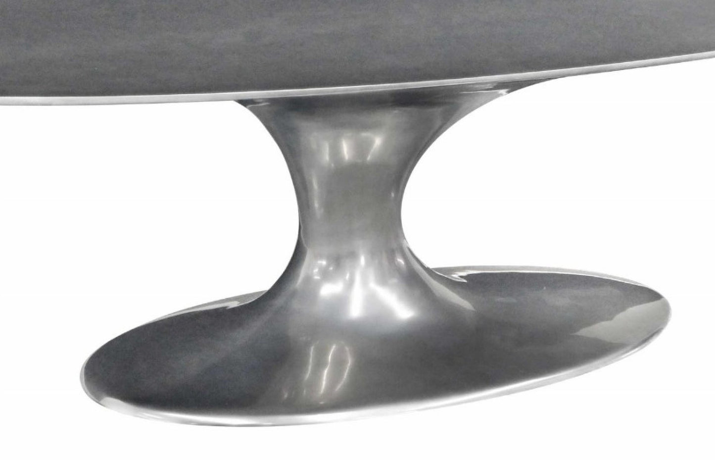 Chrome Dining Table in Wood and Resin by Europa Antiques