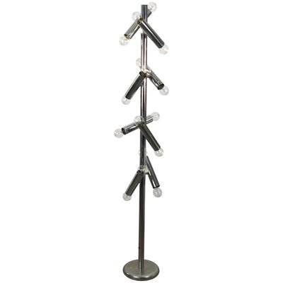 Chrome Floor Lamp from Stilux Milano, Italy, 1960s-LYQ-1171743