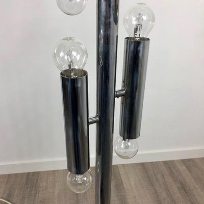 Chrome Floor Lamp from Stilux Milano, Italy, 1960s-LYQ-1171743