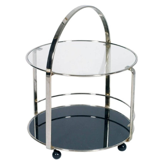 Chrome & Glass Bar Cart, 1970s