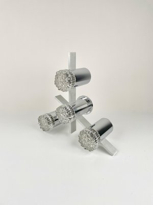 Chrome & Glass Sconce by Gaetano Sciolari, Italy, 1970s-LYQ-1171351