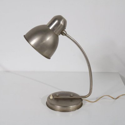 Chrome Metal Desk Lamp from Daalderop, 1930s-DV-626582