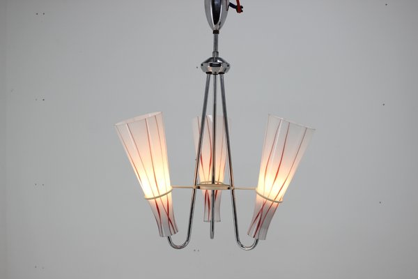 Chrome Pendant Lamp, 1960s-TZ-582535