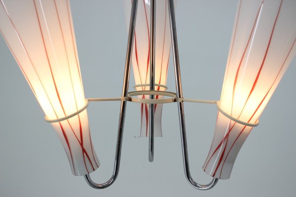 Chrome Pendant Lamp, 1960s-TZ-582535