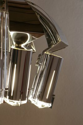 Chrome Pendant Lamp Attributed to Goffredo Reggiani, 1970s-MTX-959804