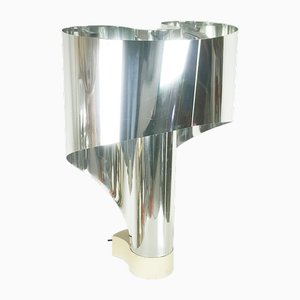 Chrome Plated and Painted Metal Spinnaker Table Lamp by C. Corsini, G. Wiskemann for Stilnovo, 1968-RD-1820789