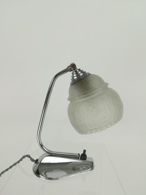 Chrome-Plated Bedside Lamp, 1960s-KDB-1291163