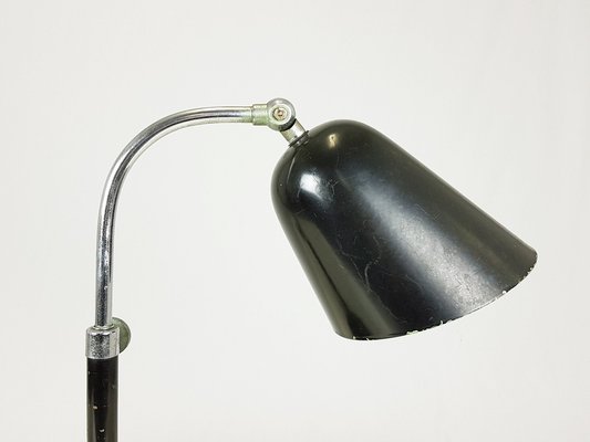 Chrome Plated Metal Rationalist Table Lamp by Ignazio Gardella-RD-1735182