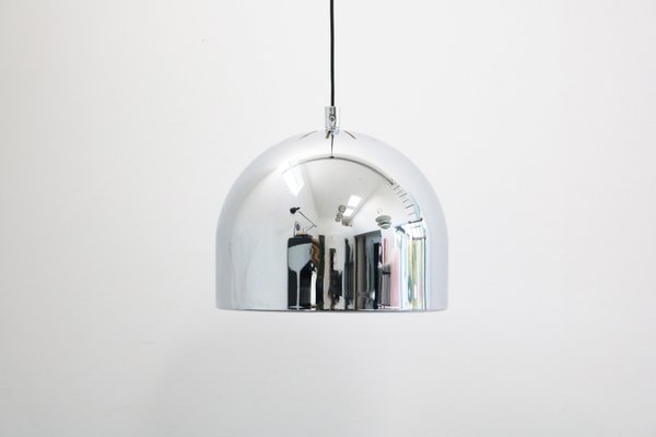 Chrome-Plated Pendant Light from Staff, 1970s-FJP-2035485