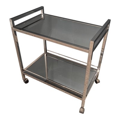 Chrome-Plated Serving Trolley, 1970s-HLV-1757738