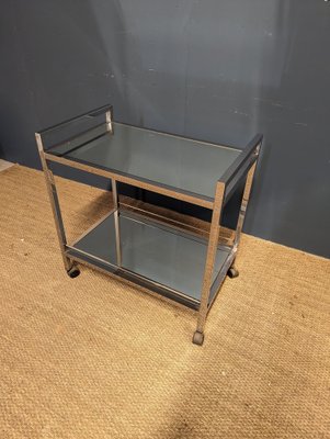 Chrome-Plated Serving Trolley, 1970s-HLV-1757738