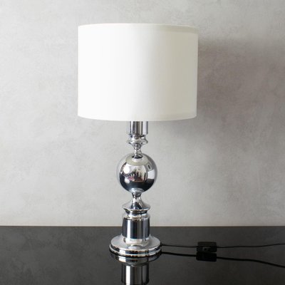 Chrome Plated Table Lamp from Hustadt Leuchten, 1970s-IXK-1343730