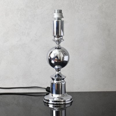 Chrome Plated Table Lamp from Hustadt Leuchten, 1970s-IXK-1343730