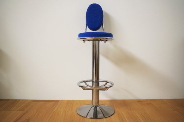 Chrome Rotating Stool, 1990s-KNM-847391