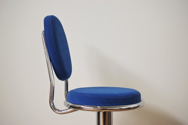 Chrome Rotating Stool, 1990s-KNM-847391