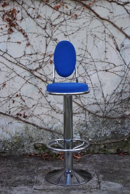 Chrome Rotating Stool, 1990s-KNM-847391