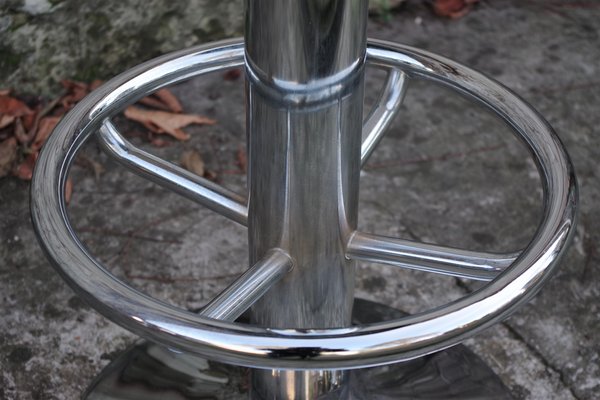 Chrome Rotating Stool, 1990s-KNM-847391