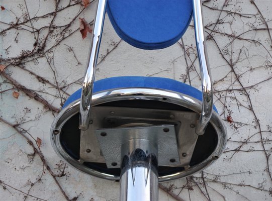 Chrome Rotating Stool, 1990s-KNM-847391