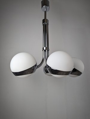 Chrome Space Chandelier from Stilnovo, 1960s-JJT-1691368