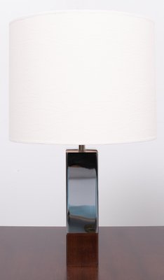 Chrome Square Table Lamps by Goffredo Reggiani, Italy, 1960s, Set of 2-GCG-989528