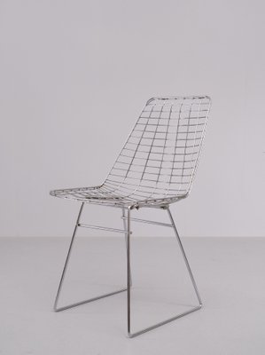 Chrome Steel Wire Chair from Pastoe, 1968-GCG-1788298