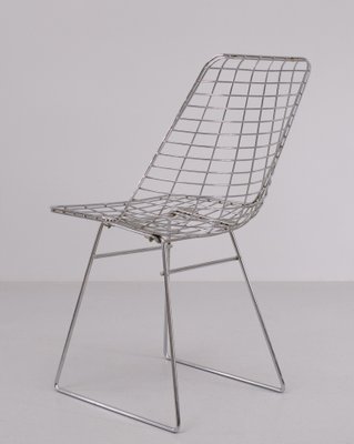 Chrome Steel Wire Chair from Pastoe, 1968-GCG-1788298