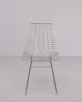 Chrome Steel Wire Chair from Pastoe, 1968-GCG-1788298