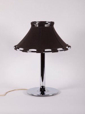 Chrome Table Lamp by Anna Ehrner for Ateljé Lyktan, 1970s-QVY-560534