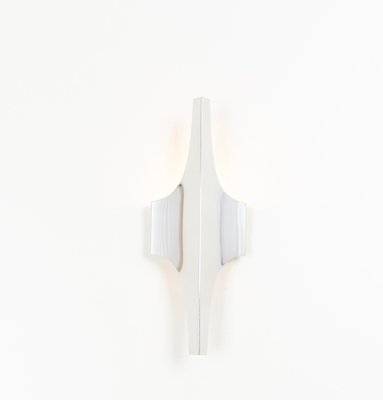 Chrome Wall Sconce attributed to Doria, Germany, 1970s-UGR-1747983