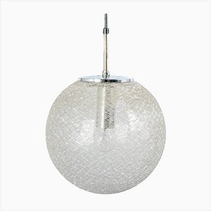 Chrome with Glass Ball Pendant from Limburg, Germany, 1970s-UGR-1367643