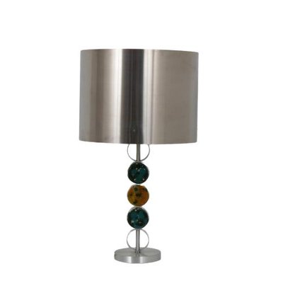 Chrome with Glass Table Lamp by Nanny Still for Raak, Netherlands, 1970s-GG-715806