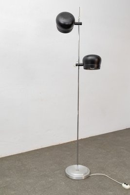 Chromed and Enamelled Steel Floor Lamp from Lumi, Italy, 1960s-LMR-1367074