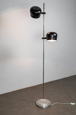 Chromed and Enamelled Steel Floor Lamp from Lumi, Italy, 1960s-LMR-1367074