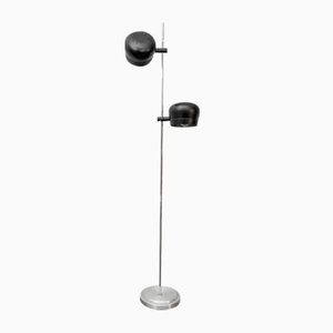 Chromed and Enamelled Steel Floor Lamp from Lumi, Italy, 1960s-LMR-1367074