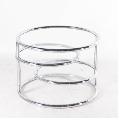 Chromed Glass Coffee Table-DSC-2020483