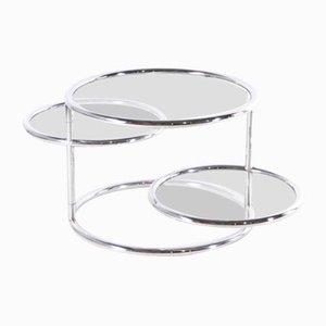 Chromed Glass Coffee Table-DSC-2020483