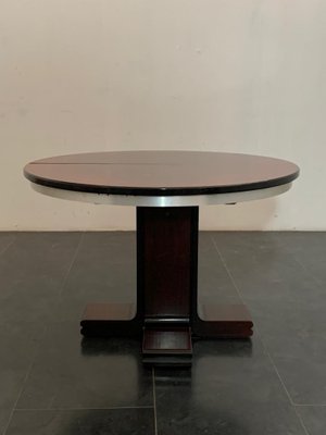 Chromed Metal Extendable Table, 1970s-IJR-1153447