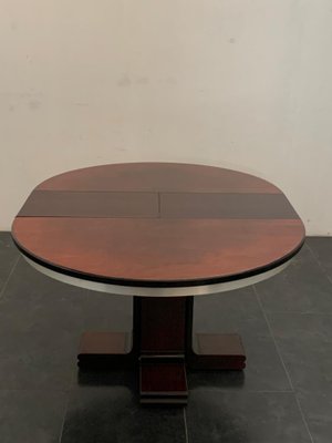 Chromed Metal Extendable Table, 1970s-IJR-1153447