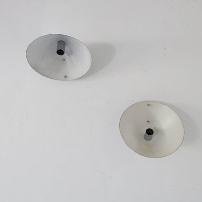 Chromed Metal Wall Lamps, 1970s, Set of 2-SXX-1740200