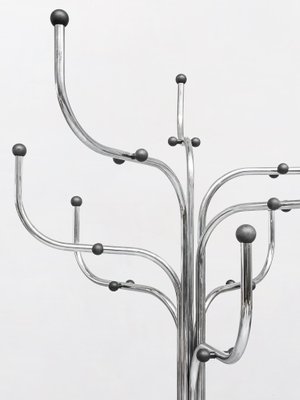 Chromed Steel Coat Rack Coat Tree by Sidse Werner for Fritz Hansen, 1990s-GDD-1096729