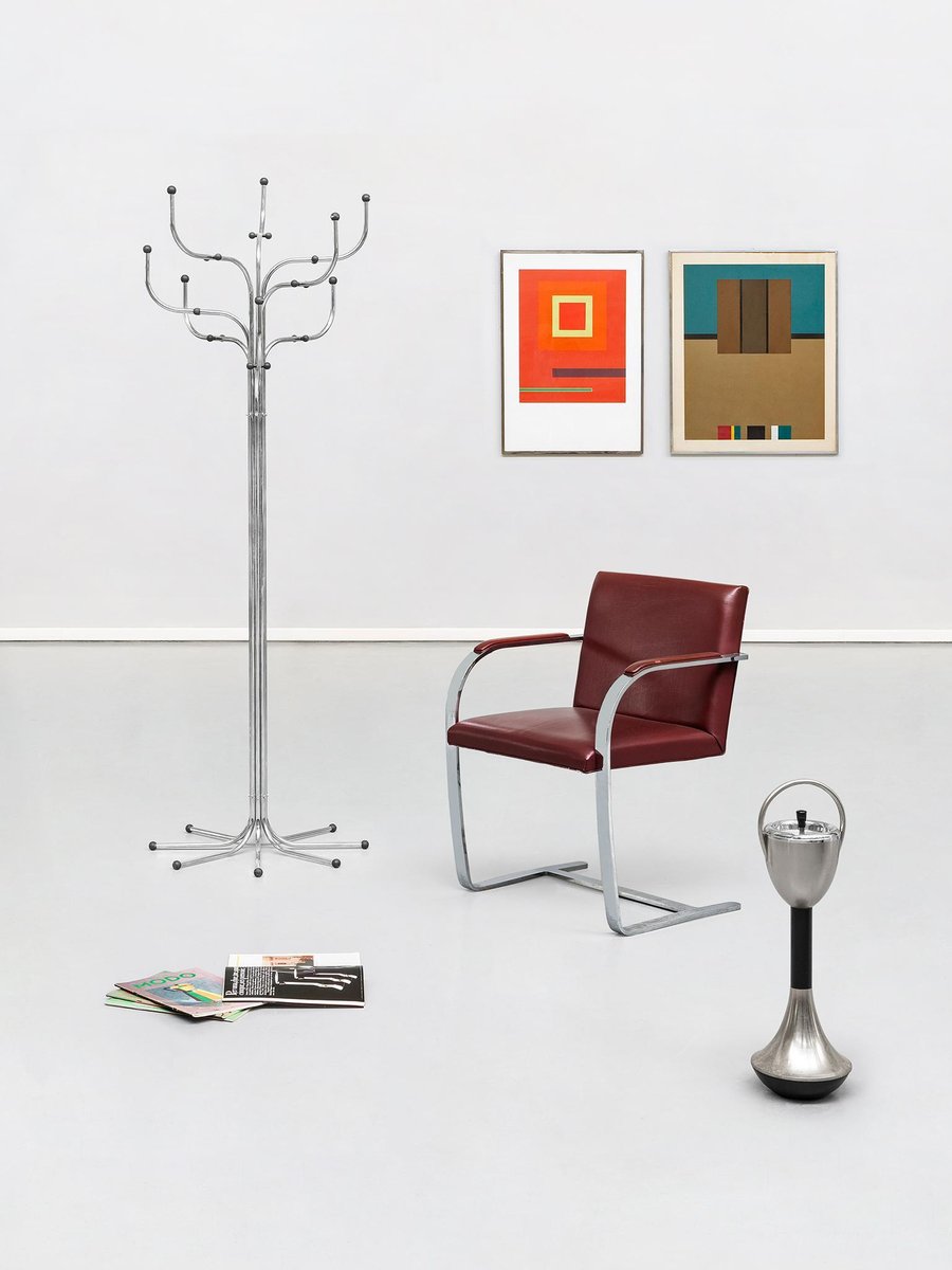 Chromed Steel Coat Rack Coat Tree by Sidse Werner for Fritz Hansen, 1990s