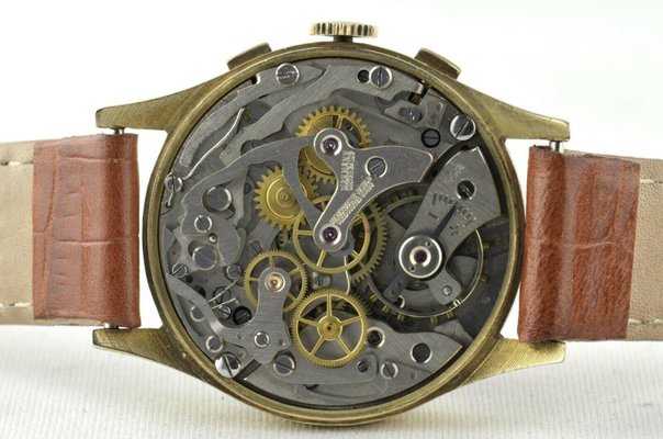 Chronograph Watch from Wakmann, Switzerland, 1950s-LOB-692446