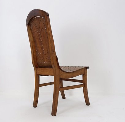 Church Chairs with Perforated Plywood, 1928-NYF-2043274